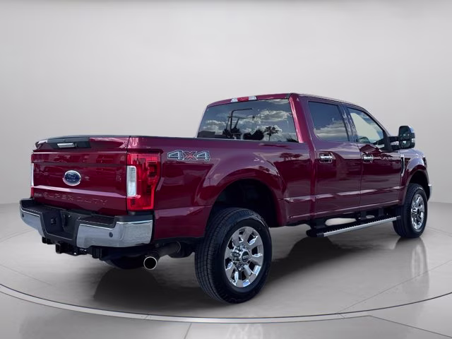 2018 Ruby Red Metallic Ford Super Duty F-250 SRW Lariat 4X4 Truck