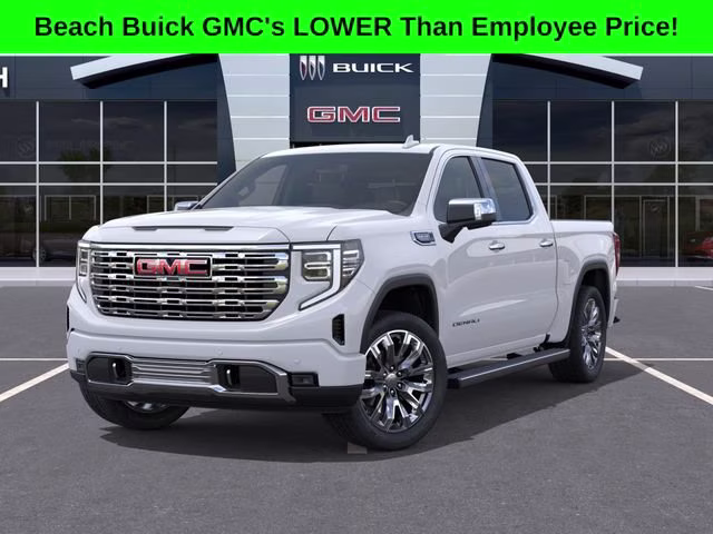 2026 Glacier White Tricoat GMC Sierra 1500 Denali 4X4 Truck