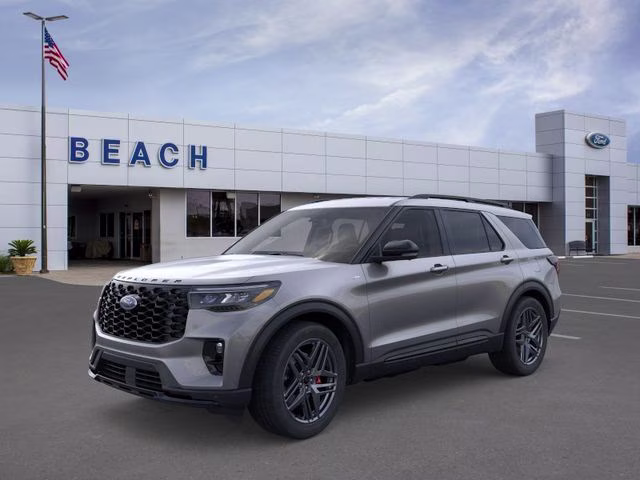 2026 Gray Metallic Ford Explorer ST-Line RWD SUV