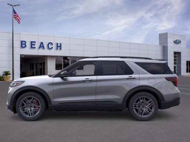 2026 Gray Metallic Ford Explorer ST-Line RWD SUV