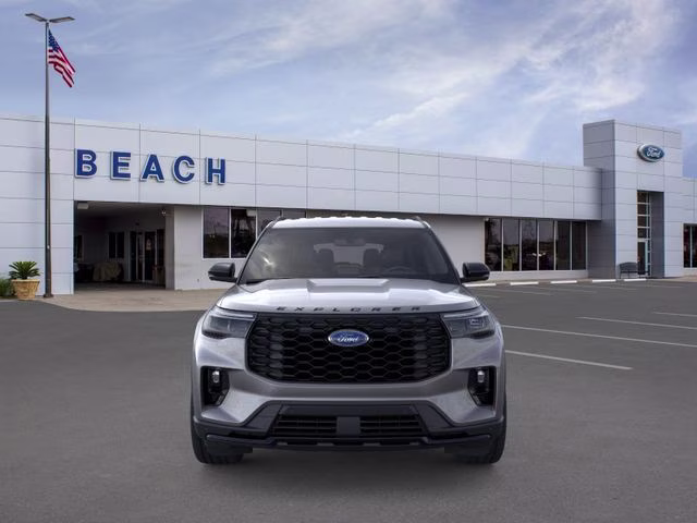 2026 Gray Metallic Ford Explorer ST-Line RWD SUV