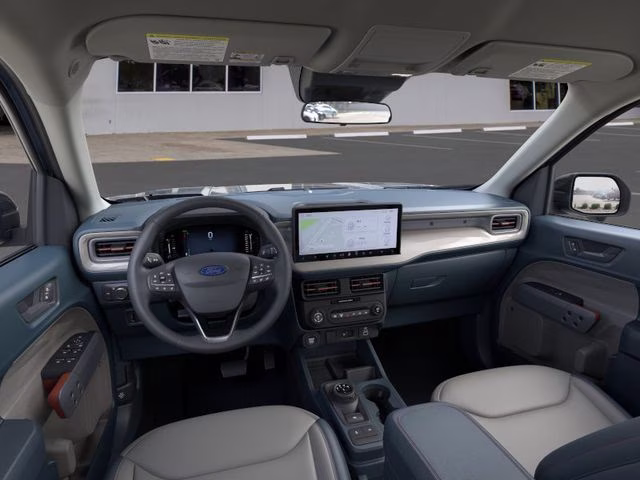 2026 Azure Gray Metallic Tri-Coat Ford Maverick Lariat AWD Truck