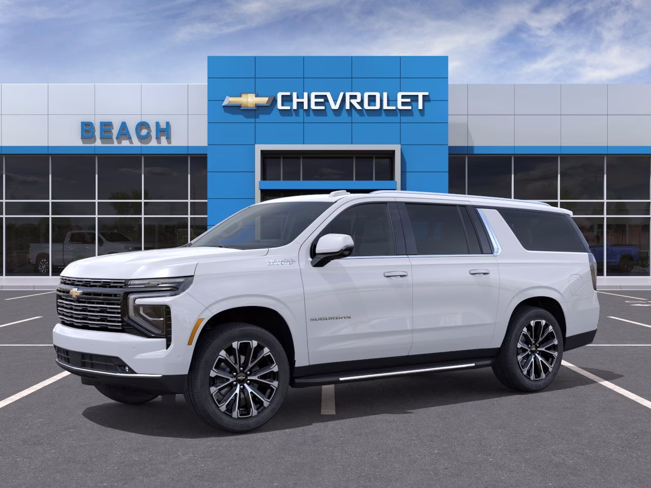 2026 Polar White Tricoat Chevrolet Suburban High Country 4X4 SUV
