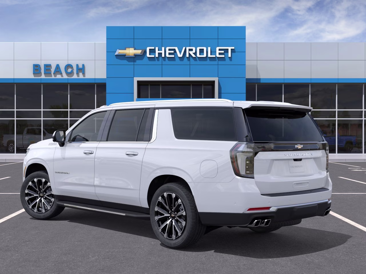 2026 Polar White Tricoat Chevrolet Suburban High Country 4X4 SUV
