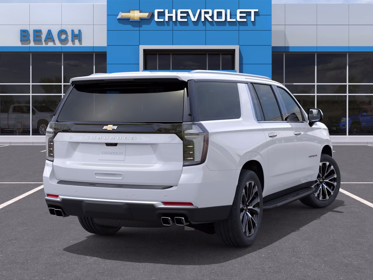 2026 Polar White Tricoat Chevrolet Suburban High Country 4X4 SUV