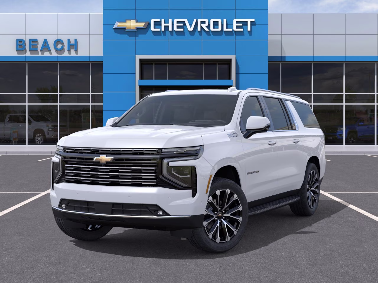 2026 Polar White Tricoat Chevrolet Suburban High Country 4X4 SUV
