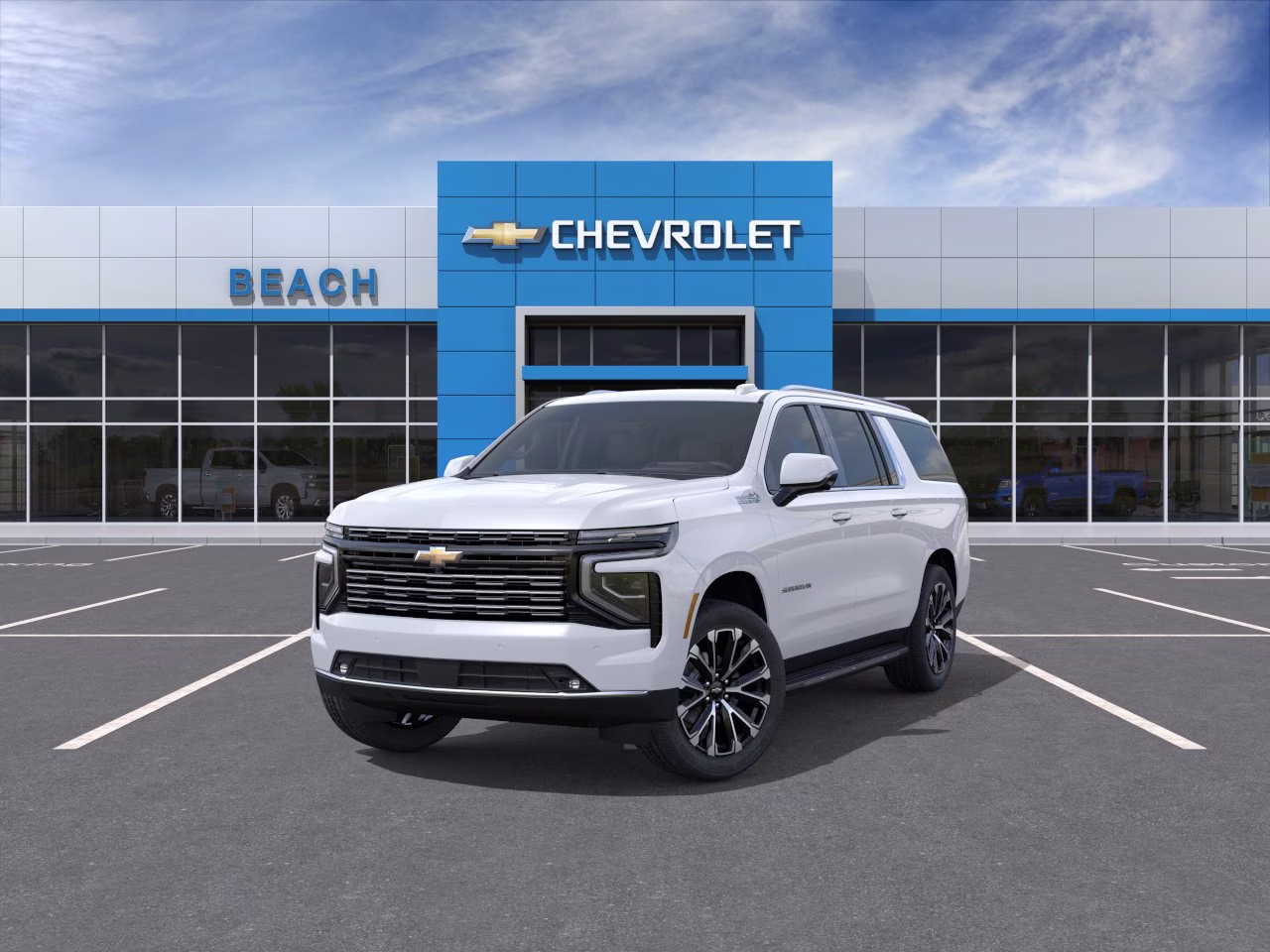 2026 Polar White Tricoat Chevrolet Suburban High Country 4X4 SUV