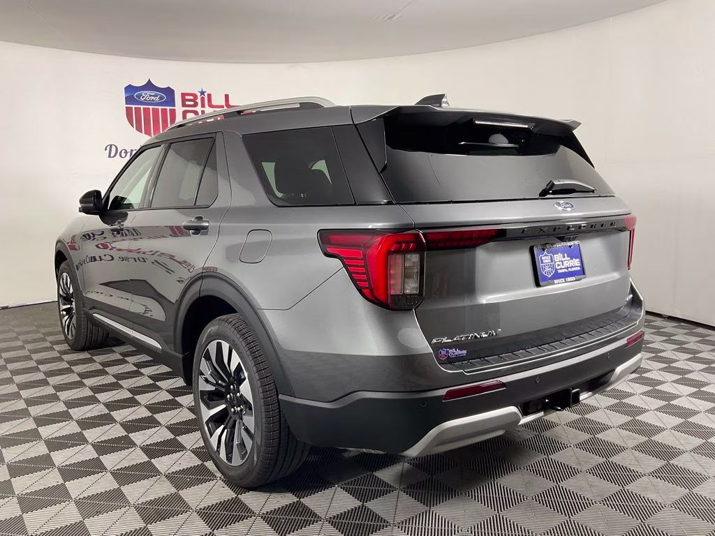 2026 Gray Metallic Ford Explorer Platinum 4X4 SUV