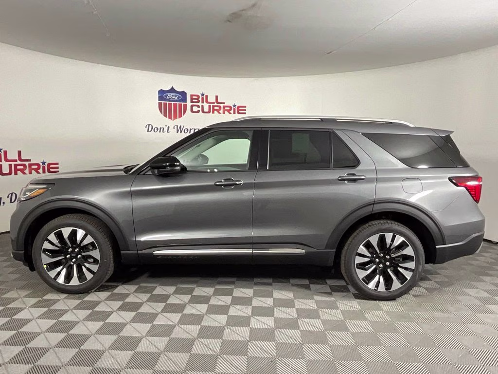 2026 Gray Metallic Ford Explorer Platinum 4X4 SUV