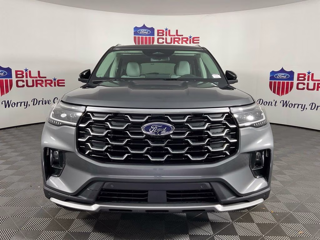 2026 Gray Metallic Ford Explorer Platinum 4X4 SUV