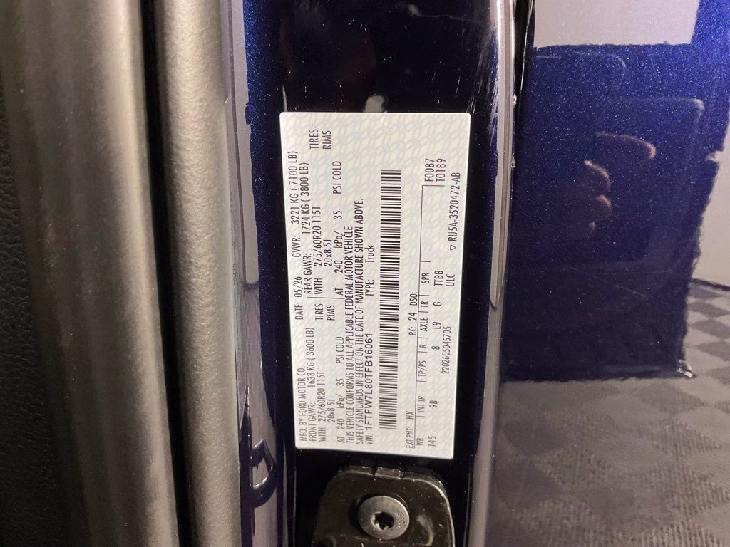 2026 Blue Ford F-150 Platinum 4X4 Truck
