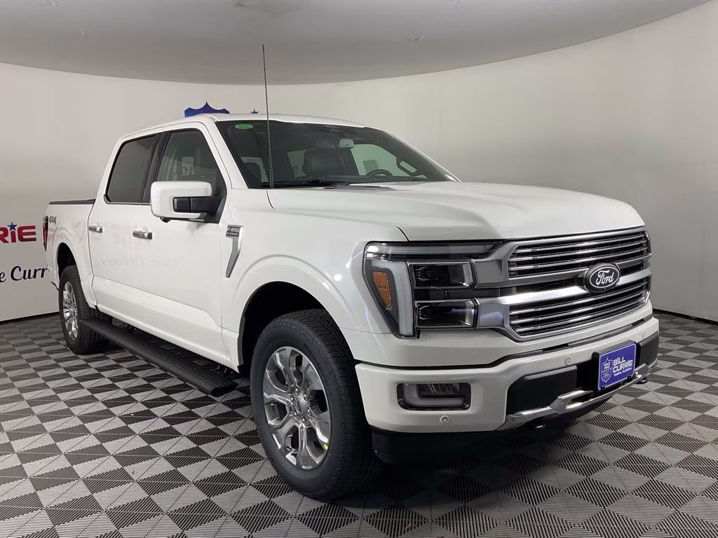 2026 White Ford F-150 Platinum 4X4 Truck