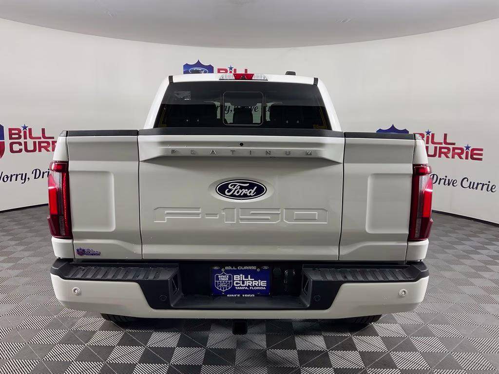 2026 White Ford F-150 Platinum 4X4 Truck