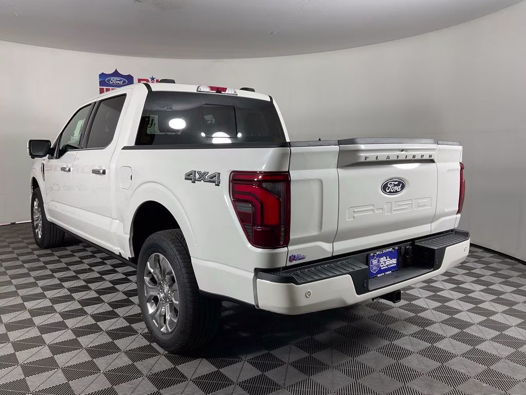2026 White Ford F-150 Platinum 4X4 Truck