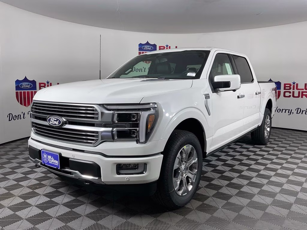 2026 White Ford F-150 Platinum 4X4 Truck