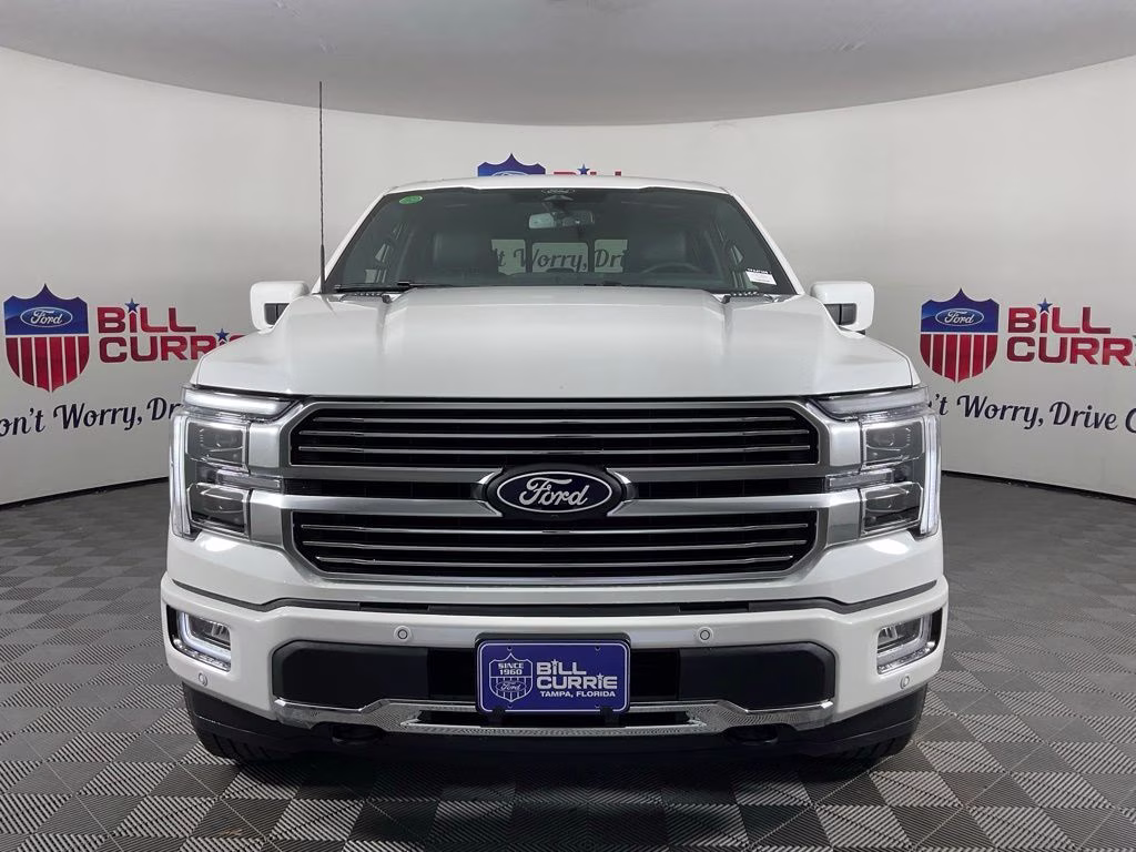 2026 White Ford F-150 Platinum 4X4 Truck