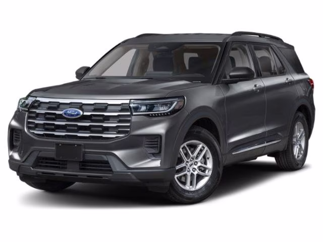 2026 Space White Metallic Ford Explorer Active RWD SUV