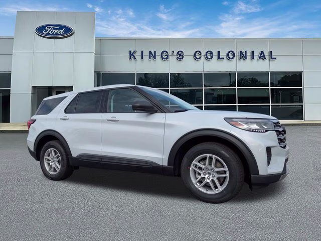 2026 Space White Metallic Ford Explorer Active RWD SUV