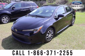 2024 Black Toyota Corolla LE FWD Sedan