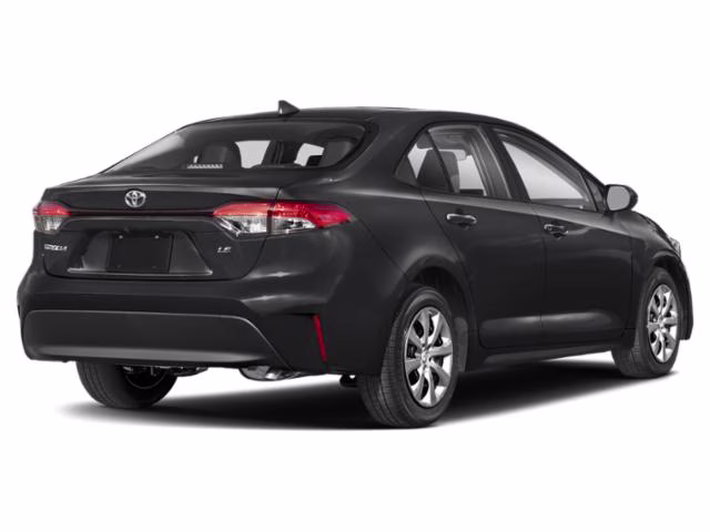 2024 Black Toyota Corolla LE FWD Sedan
