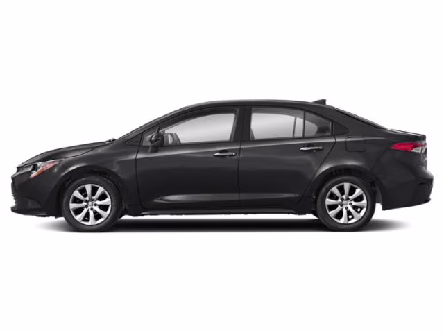 2024 Black Toyota Corolla LE FWD Sedan