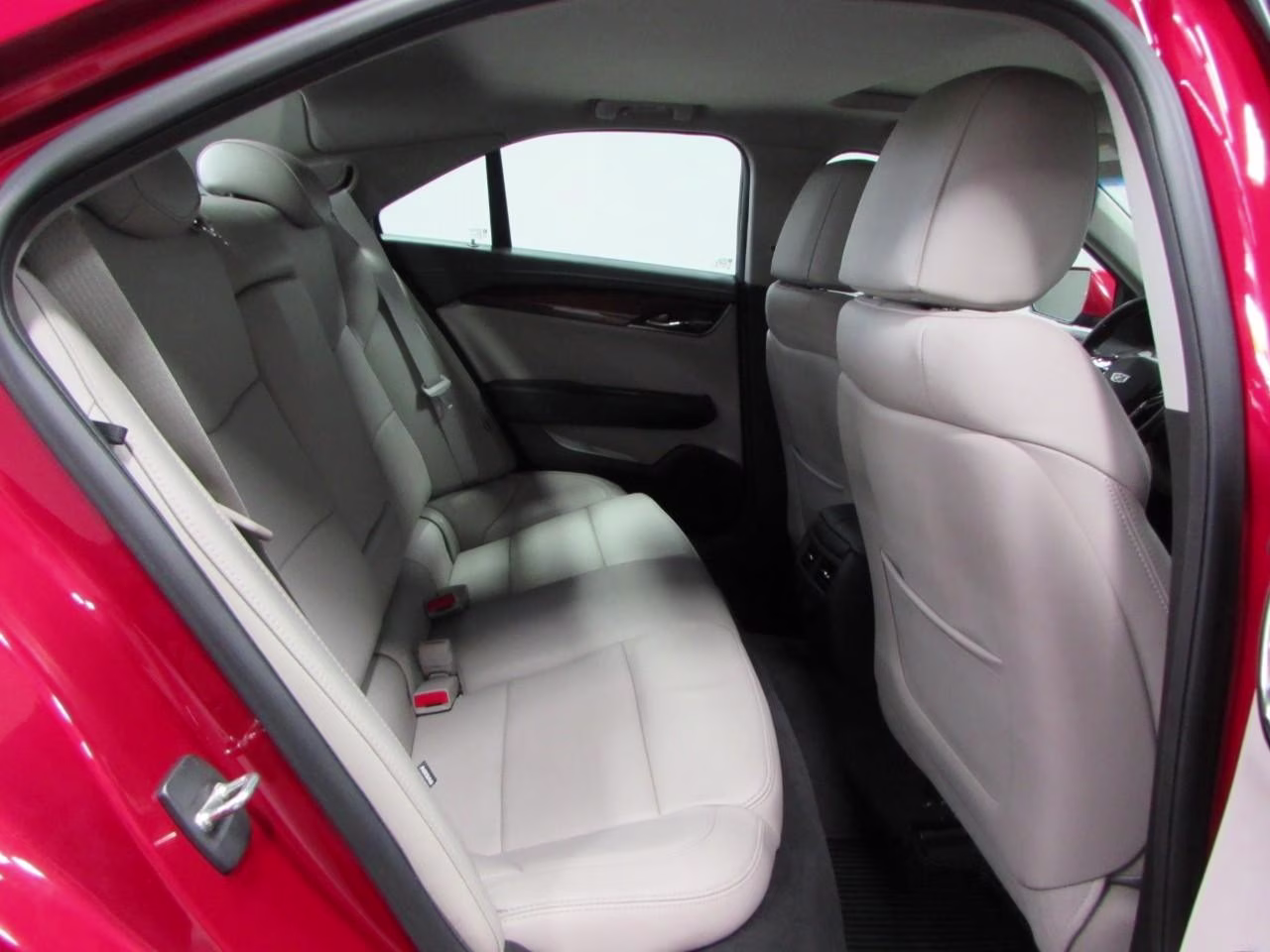 2017 Red Obsession Tintcoat Cadillac ATS 2.0L Turbo Luxury AWD Sedan