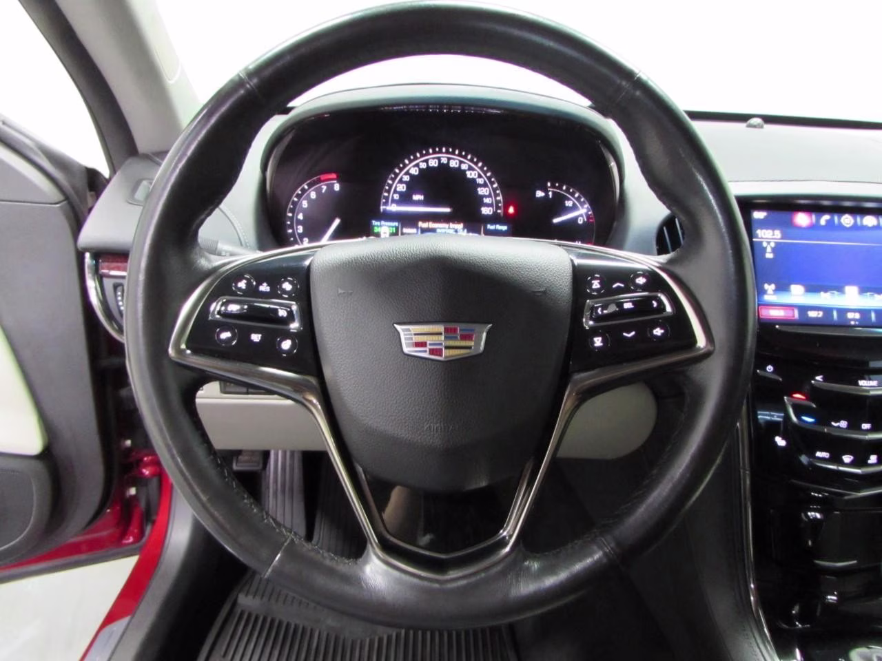 2017 Red Obsession Tintcoat Cadillac ATS 2.0L Turbo Luxury AWD Sedan