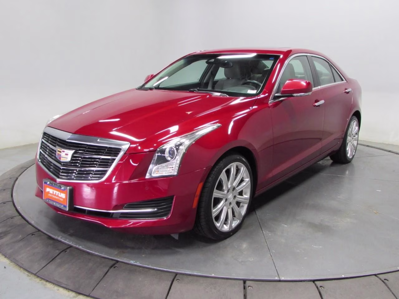 2017 Red Obsession Tintcoat Cadillac ATS 2.0L Turbo Luxury AWD Sedan