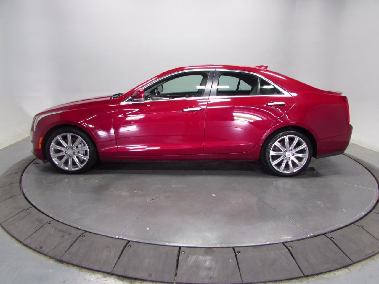 2017 Red Obsession Tintcoat Cadillac ATS 2.0L Turbo Luxury AWD Sedan