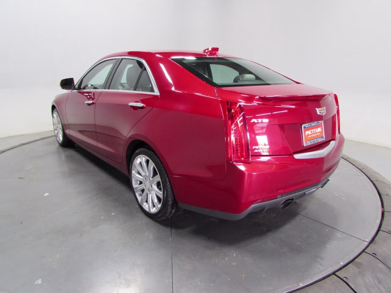 2017 Red Obsession Tintcoat Cadillac ATS 2.0L Turbo Luxury AWD Sedan