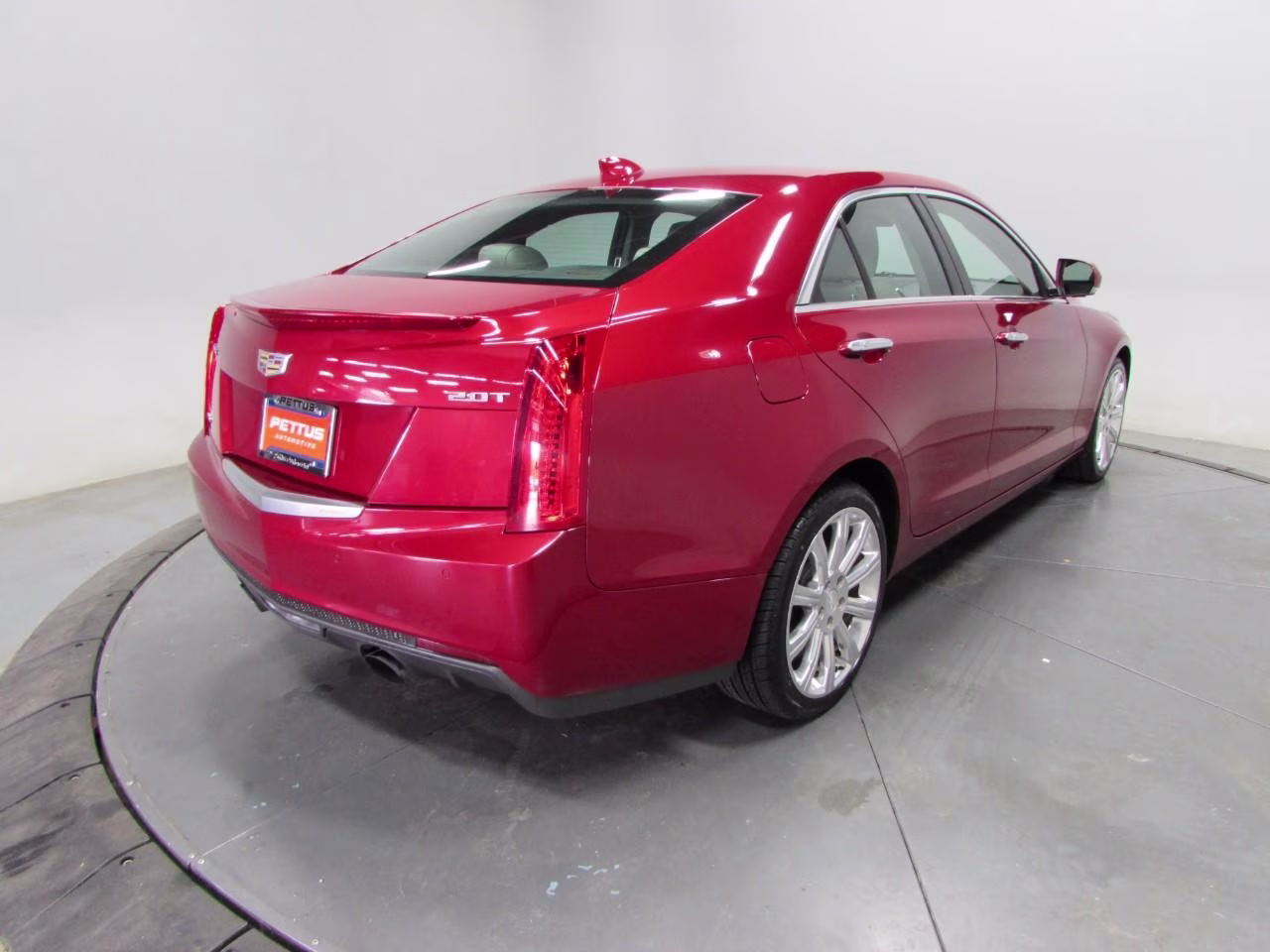 2017 Red Obsession Tintcoat Cadillac ATS 2.0L Turbo Luxury AWD Sedan