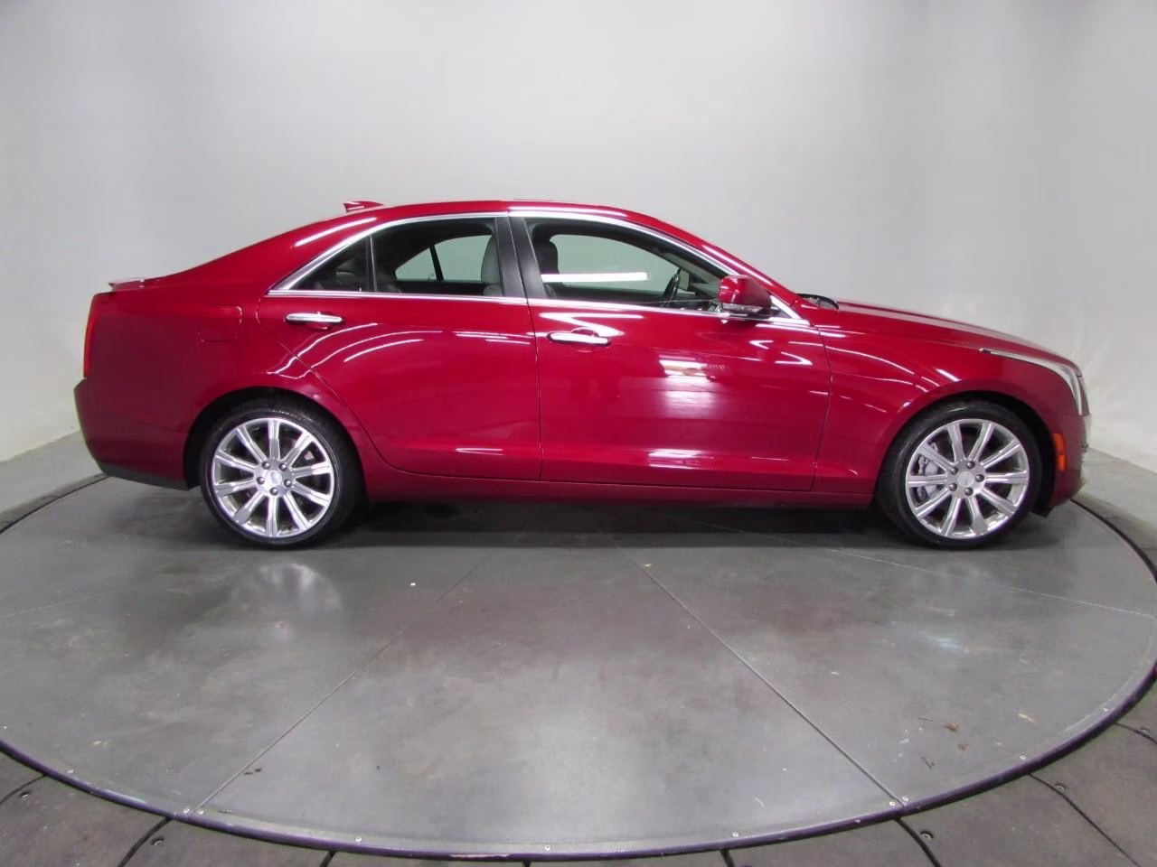 2017 Red Obsession Tintcoat Cadillac ATS 2.0L Turbo Luxury AWD Sedan