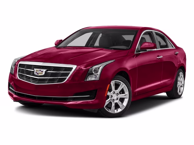 2017 red Cadillac ATS Sedan Luxury AWD AWD Sedan