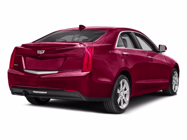 2017 red Cadillac ATS Sedan Luxury AWD AWD Sedan