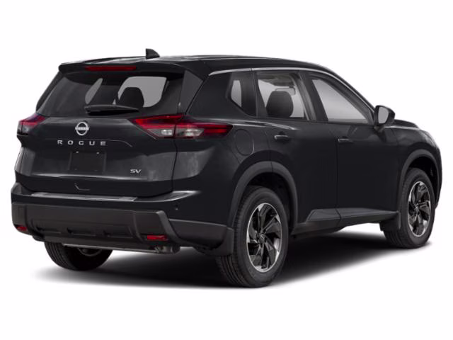 2024 BLACK Nissan Rogue SV AWD SUV