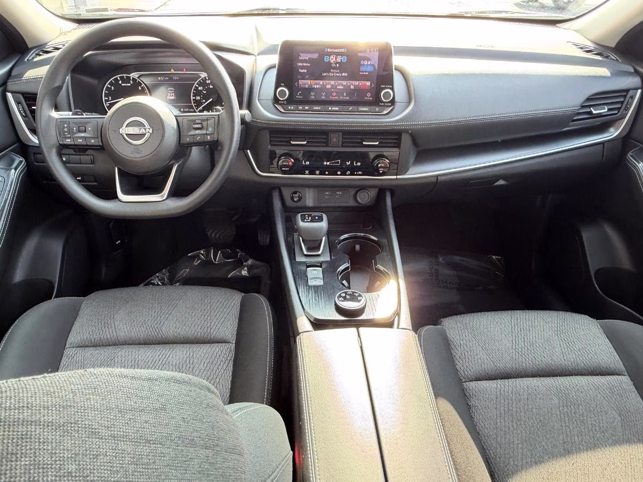 2024 Super Black Nissan Rogue SV AWD SUV