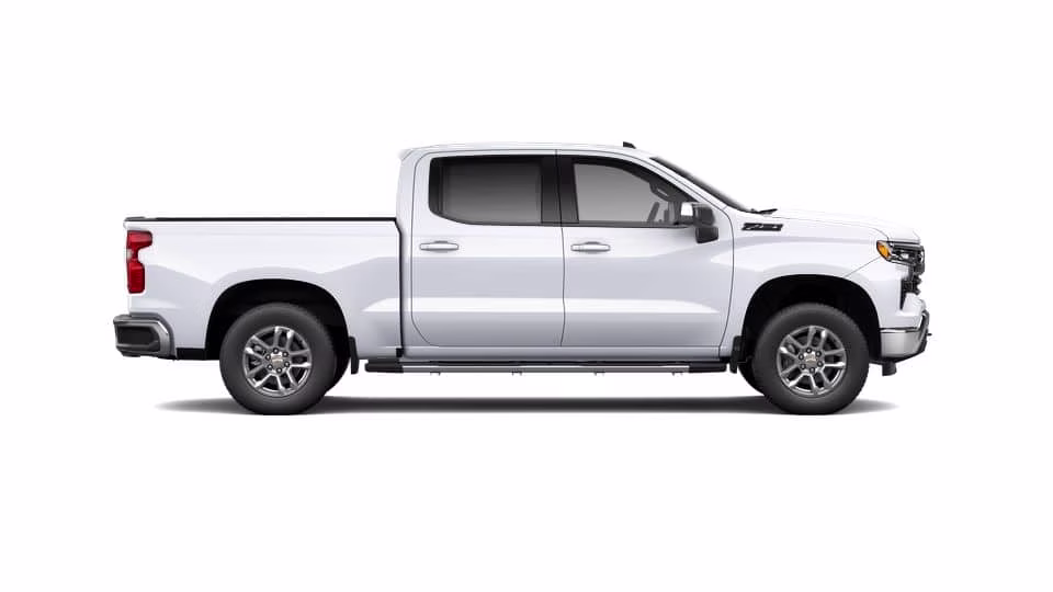 2026 White Chevrolet Silverado 1500 LT 4X4 Truck
