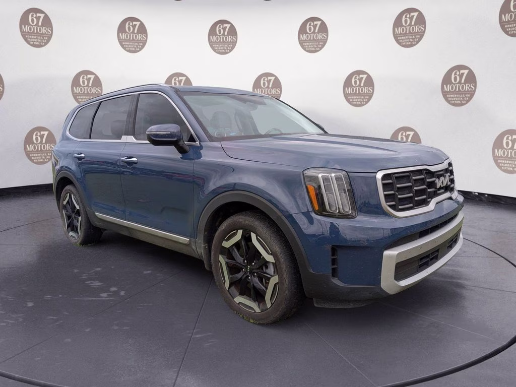 2024 Midnight Lake Blue Kia Telluride S FWD SUV