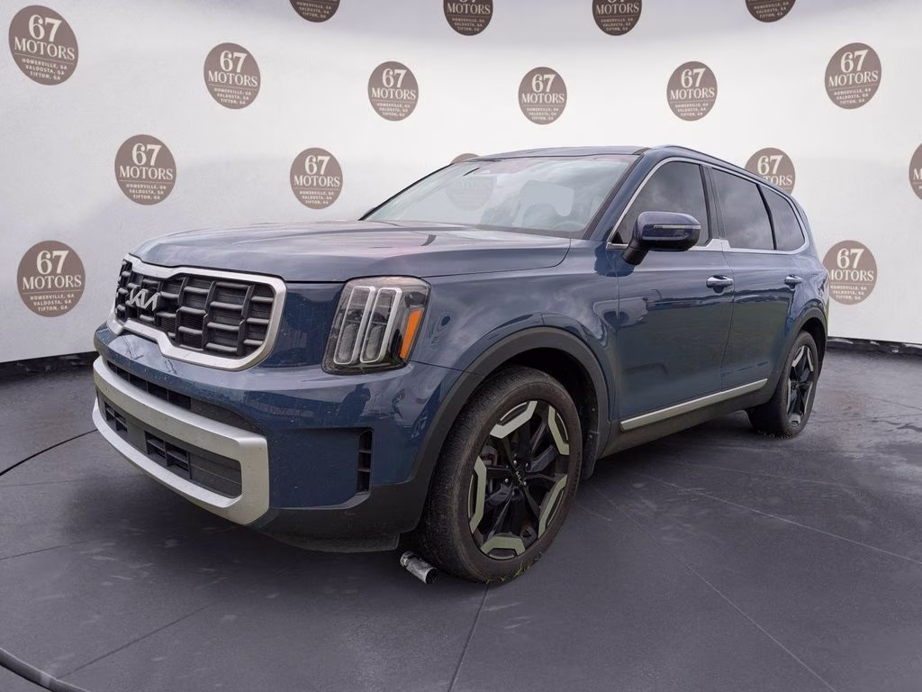 2024 Midnight Lake Blue Kia Telluride S FWD SUV