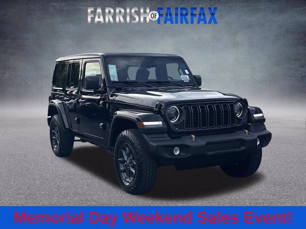 2026 Black Clearcoat Jeep Wrangler 4X4 SUV