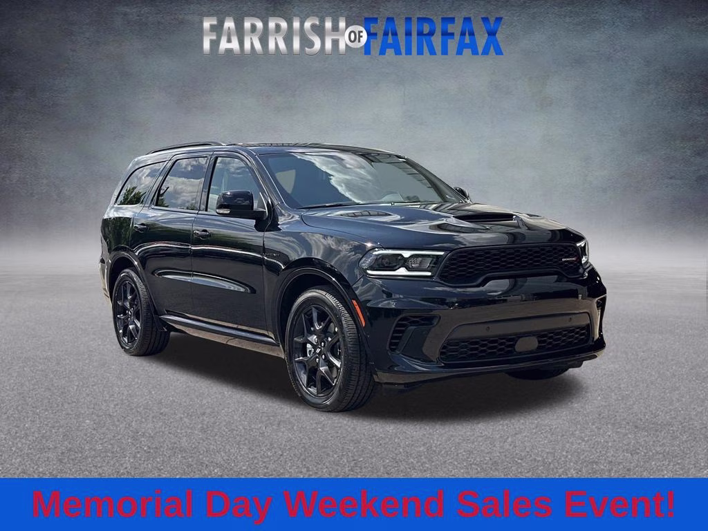 2026 DB Black Crystal Clearcoat Dodge Durango GT Plus HEMI V8 AWD SUV