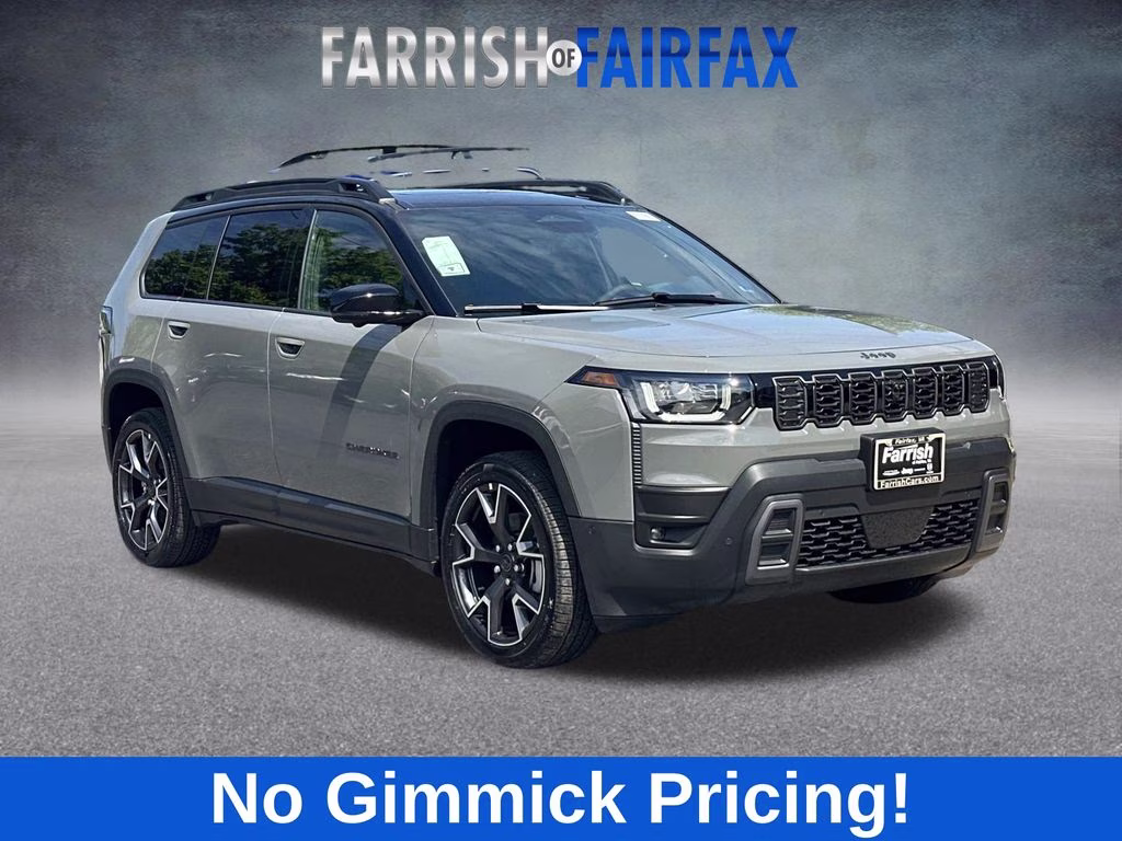 2026 Sting-Gray Clearcoat Jeep Cherokee Overland 4X4 SUV
