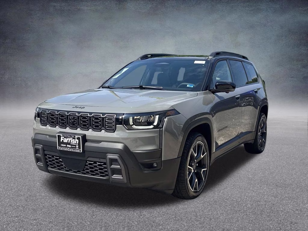 2026 Sting-Gray Clearcoat Jeep Cherokee Overland 4X4 SUV