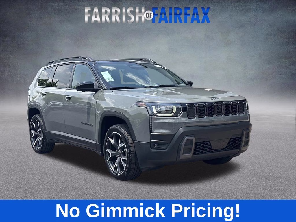 2026 Sting-Gray Clearcoat Jeep Cherokee Overland 4X4 SUV
