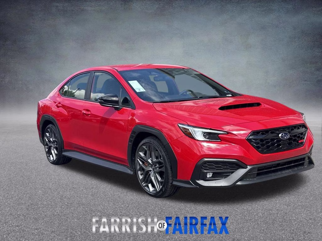 2026 Ignition Red Subaru WRX tS AWD Sedan