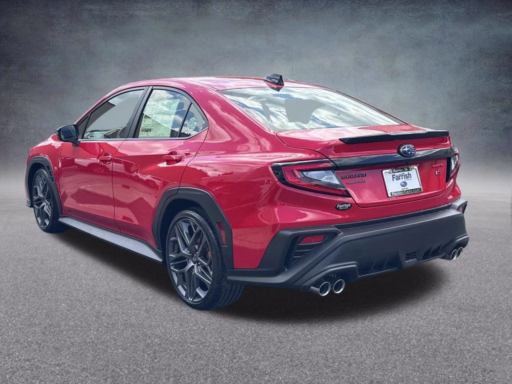 2026 Ignition Red Subaru WRX tS AWD Sedan