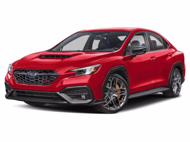 2026 Red Subaru WRX tS AWD Sedan