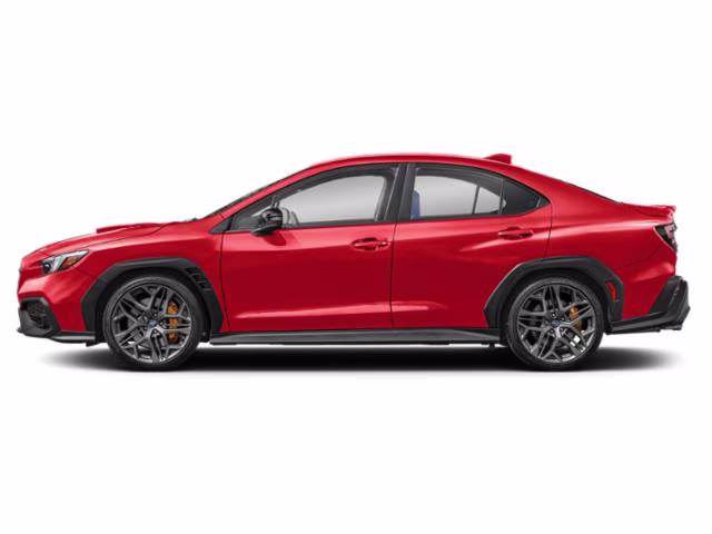 2026 Red Subaru WRX tS AWD Sedan