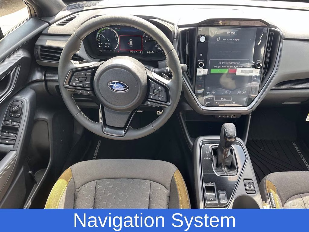 2026 Crystal Black Silica Subaru Crosstrek Hybrid Sport AWD SUV