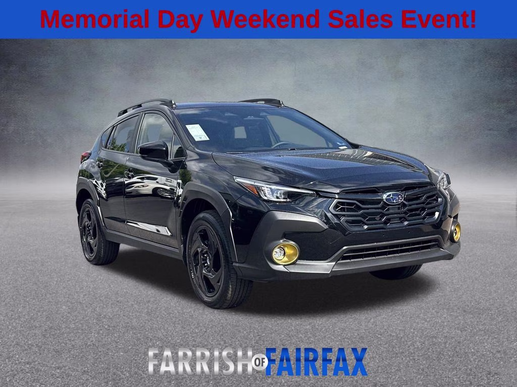 2026 Crystal Black Silica Subaru Crosstrek Hybrid Sport AWD SUV